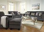 Gavril Gray Chenille Chair