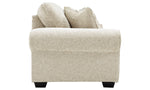 Haisley Ivory Fabric Sofa (Oversized)