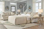 Haisley Ivory Queen Sofa Sleeper (Oversized)