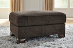 Miltonwood Teak Fabric Ottoman