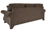 Miltonwood Teak Fabric Sofa (Oversized)