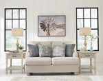 Traemore Linen Fabric Loveseat