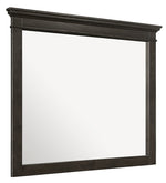 Blaire Espresso Wood Frame Dresser Mirror