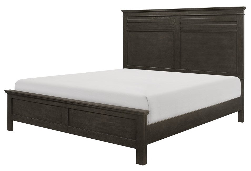 Blaire Espresso Wood Full Bed