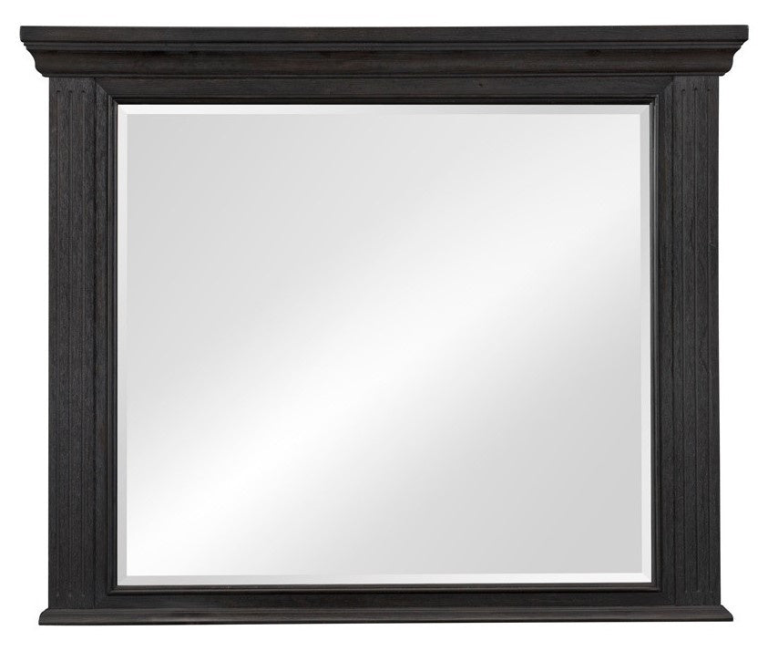 Bolingbrook Charcoal Wood Frame Dresser Mirror