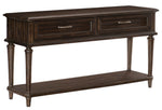 Cardano Driftwood Charcoal Wood Sofa Table