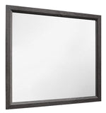 Davi Gray Wood Frame Dresser Mirror