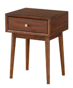 Frolic Brown Wood End Table with Drawer