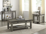 Granby Antique Gray/Coffee Wood End Table