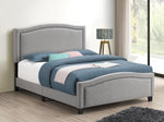 Hamden Mineral Fabric Upholstered Full Panel Bed