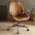 Hamilton Coffee Top Grain Leather Executive Office Chair