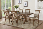 Harald Gray Oak Wood Rectangular Dining Table