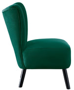 Imani Green Velvet Accent Chair