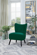 Imani Green Velvet Accent Chair