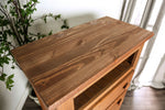 Lea Mahogany Solid Pine Wood Media Chest