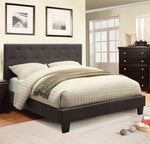 Leeroy Contemporary Gray Fabric Twin Bed