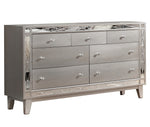 Leighton 5-Pc Metallic Mercury King Panel Bedroom Set