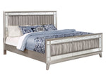 Leighton 5-Pc Metallic Mercury Queen Panel Bedroom Set