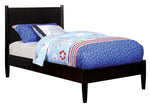 Lennart II Black Wood Twin Bed