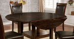 Maegan I Brown Cherry Wood Round Dining Table