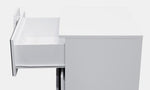 Manchester Zebra Grey Wood Nightstand