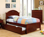 Medina Cherry Twin Panel Bed with Trundle