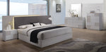 Naple Silver Line Cal King Bed (Oversized)