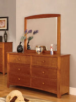 Omnus Oak Wood Mirror