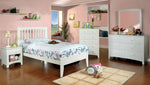 Pine Brook White Twin Platform Bed