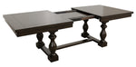 Reid Dark Cherry Wood Extendable Dining Table