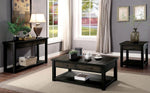 Rhymney Dark Oak Wood 2-Drawer Coffee Table