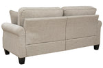 Alessio Beige Fabric 2-Seat Sofa