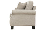 Alessio Beige Fabric 2-Seat Sofa