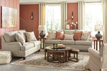 Almanza Wheat Fabric Loveseat