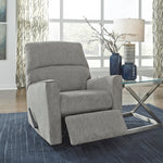 Altari Alloy Chenille Manual Rocker Recliner