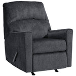 Altari Slate Chenille Manual Rocker Recliner