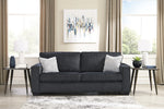 Altari Slate Chenille Queen Sofa Sleeper