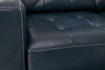 Altonbury Blue Leather 2-Seat Sofa