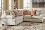 Amici 2-Pc Linen Fabric Sectional with LAF Sofa (Oversized)