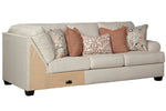 Amici 3-Pc Linen Fabric Sectional with RAF Sofa (Oversized)