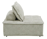 Bales Taupe Fabric Accent Chair