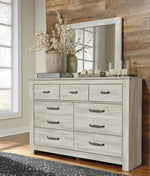 Bellaby Whitewash Wood 7-Drawer Dresser