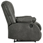 Bladewood Slate Zero Wall Manual Recliner