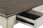 Bolanburg Two-Tone Wood Home Office Desk