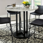 Centiar Two-Tone Round Counter Height Table