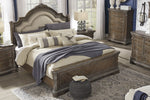 Charmond Brown Cal King Bed (Oversized)