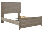 Culverbach Gray Wood Full Panel Bed