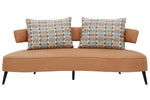 Hollyann Rust Fabric RTA Sofa