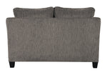 Nemoli Slate Fabric Loveseat