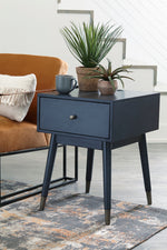 Paulrich Antique Blue Wood Accent Table